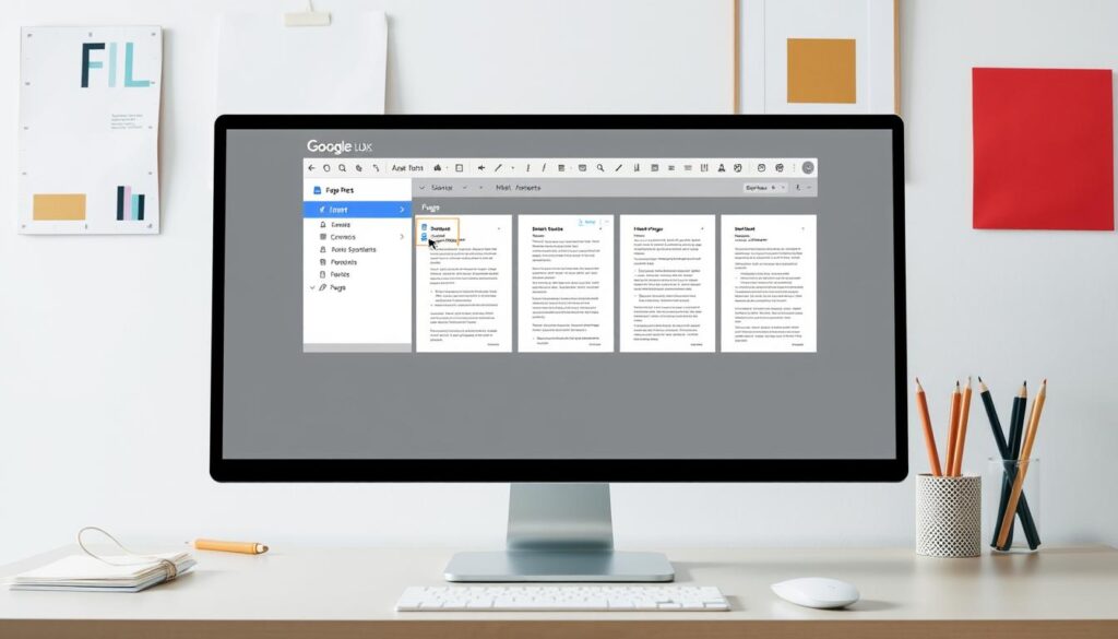 Cara membuat nomor halaman berbeda di Google Docs