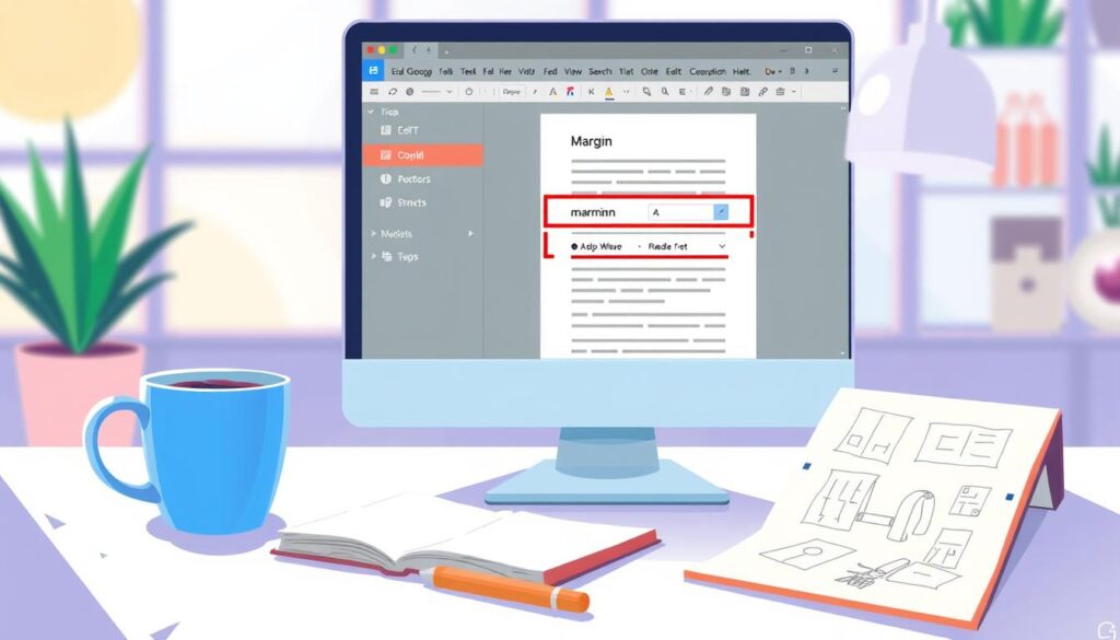 Mengatur margin di Google Docs